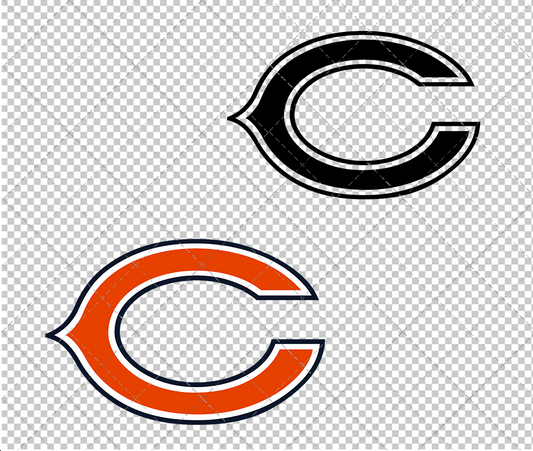 Chicago Bears 2012, Svg, Dxf, Eps, Png - SvgShopArt