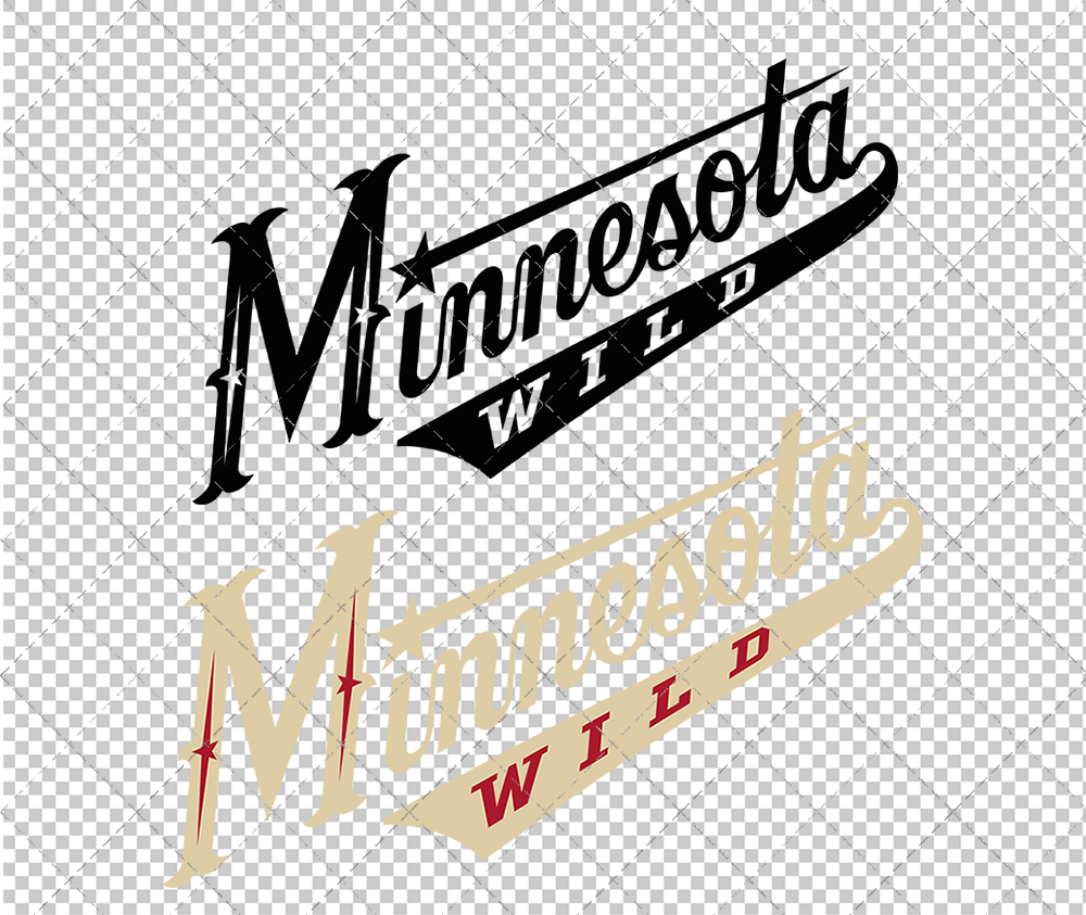 Minnesota Wild Jersey 2009, Svg, Dxf, Eps, Png - SvgShopArt