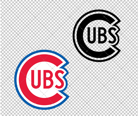 Chicago Cubs 1941, Svg, Dxf, Eps, Png - SvgShopArt