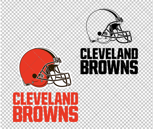 Cleveland Browns Alternate 2015 003, Svg, Dxf, Eps, Png - SvgShopArt