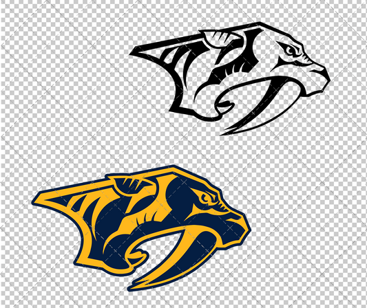 Nashville Predators Concept 2019 004, Svg, Dxf, Eps, Png - SvgShopArt