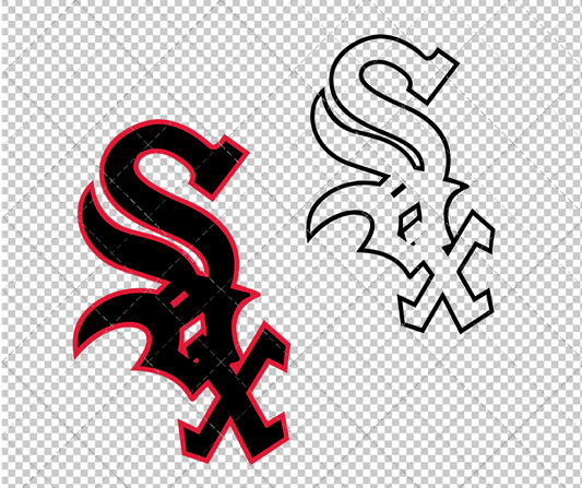 Chicago White Sox Alternate 1951, Svg, Dxf, Eps, Png - SvgShopArt