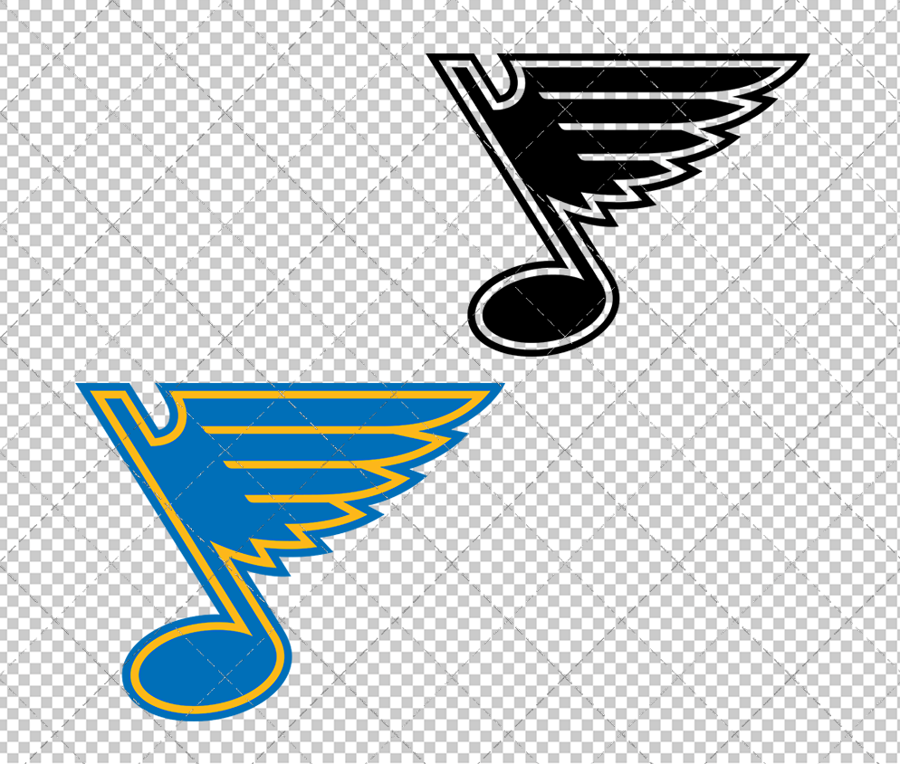 St. Louis Blues 2025, Svg, Dxf, Eps, Png - SvgShopArt