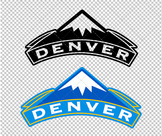 Denver Nuggets Alternate 2003 002, Svg, Dxf, Eps, Png - SvgShopArt