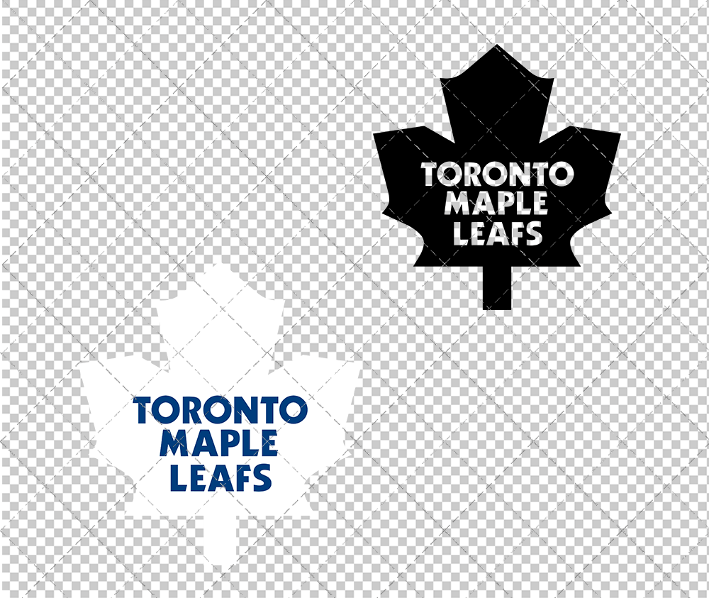 Toronto Maple Leafs Secondary 1992 002, Svg, Dxf, Eps, Png - SvgShopArt