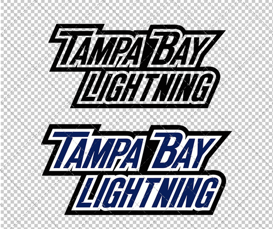 Tampa Bay Lightning Wordmark 2010, Svg, Dxf, Eps, Png - SvgShopArt