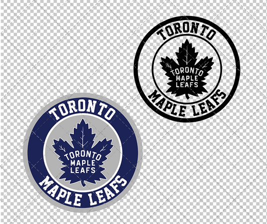 Toronto Maple Leafs Circle 2016, Svg, Dxf, Eps, Png - SvgShopArt