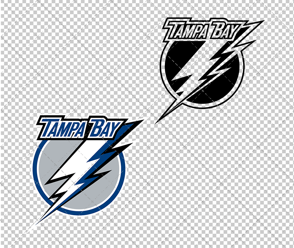 Tampa Bay Lightning 2007, Svg, Dxf, Eps, Png - SvgShopArt