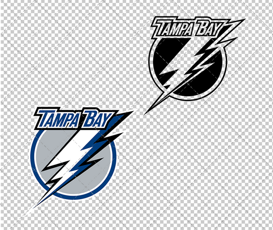 Tampa Bay Lightning 2007, Svg, Dxf, Eps, Png - SvgShopArt