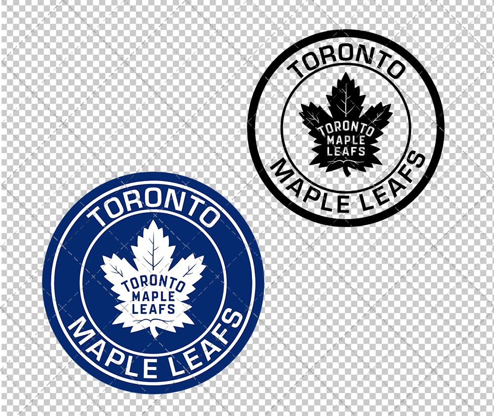 Toronto Maple Leafs Circle 2016 002, Svg, Dxf, Eps, Png - SvgShopArt