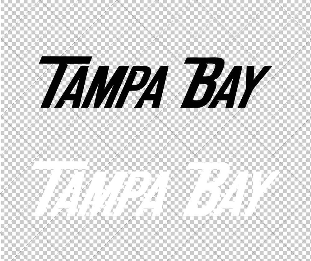 Tampa Bay Lightning Wordmark 2007 002, Svg, Dxf, Eps, Png - SvgShopArt