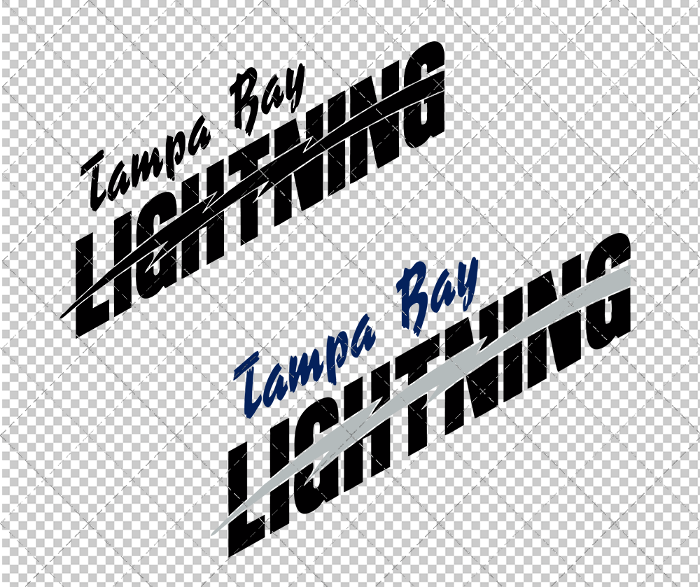 Tampa Bay Lightning Wordmark 2001, Svg, Dxf, Eps, Png - SvgShopArt