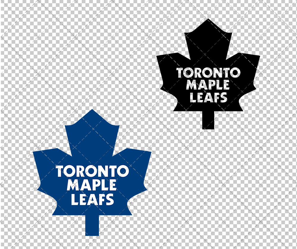 Toronto Maple Leafs Secondary 1992, Svg, Dxf, Eps, Png - SvgShopArt