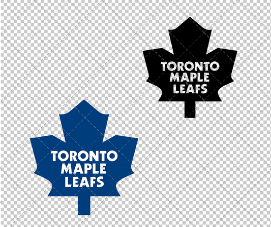 Toronto Maple Leafs Secondary 1992, Svg, Dxf, Eps, Png - SvgShopArt