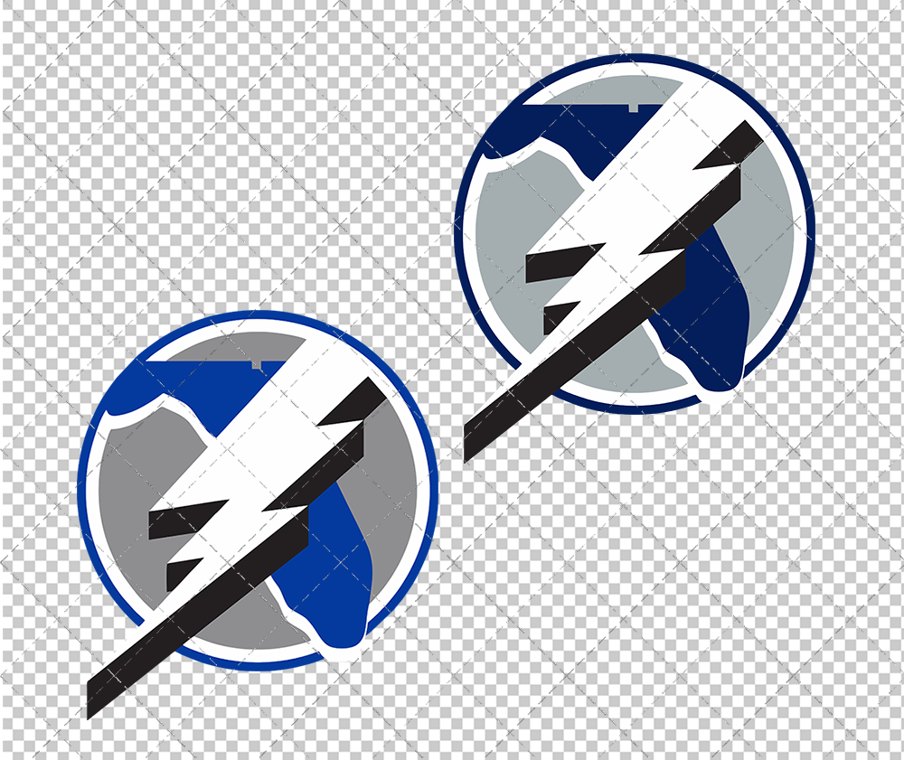 Tampa Bay Lightning Alternate 1992, Svg, Dxf, Eps, Png - SvgShopArt