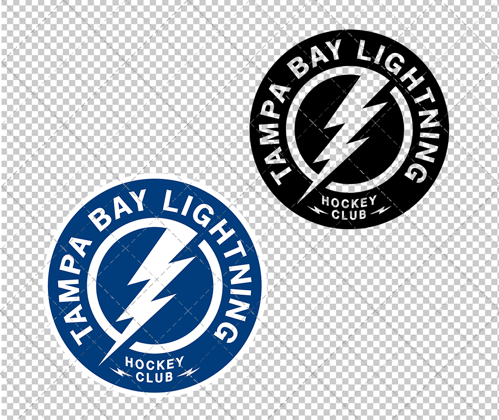 Tampa Bay Lightning Alternate 2011 002, Svg, Dxf, Eps, Png - SvgShopArt