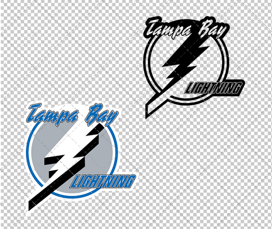 Tampa Bay Lightning 1992, Svg, Dxf, Eps, Png - SvgShopArt