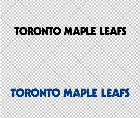 Toronto Maple Leafs Wordmark 1970, Svg, Dxf, Eps, Png - SvgShopArt