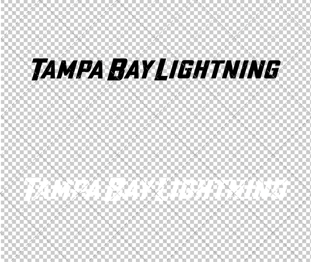 Tampa Bay Lightning Wordmark 2011 002, Svg, Dxf, Eps, Png - SvgShopArt