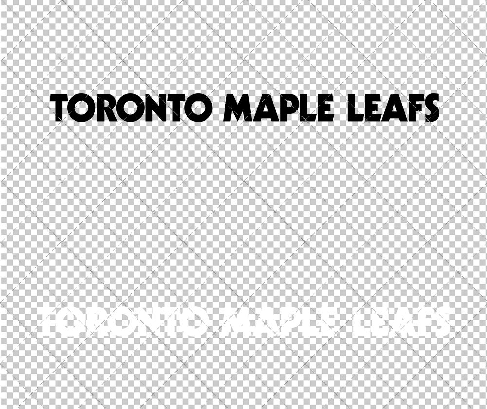 Toronto Maple Leafs Wordmark 1970 002, Svg, Dxf, Eps, Png - SvgShopArt