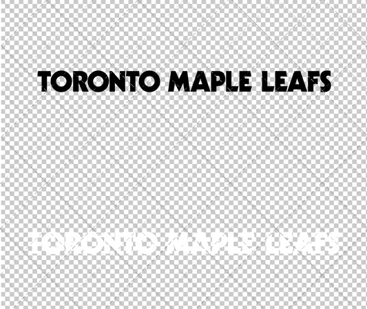 Toronto Maple Leafs Wordmark 1970 002, Svg, Dxf, Eps, Png - SvgShopArt