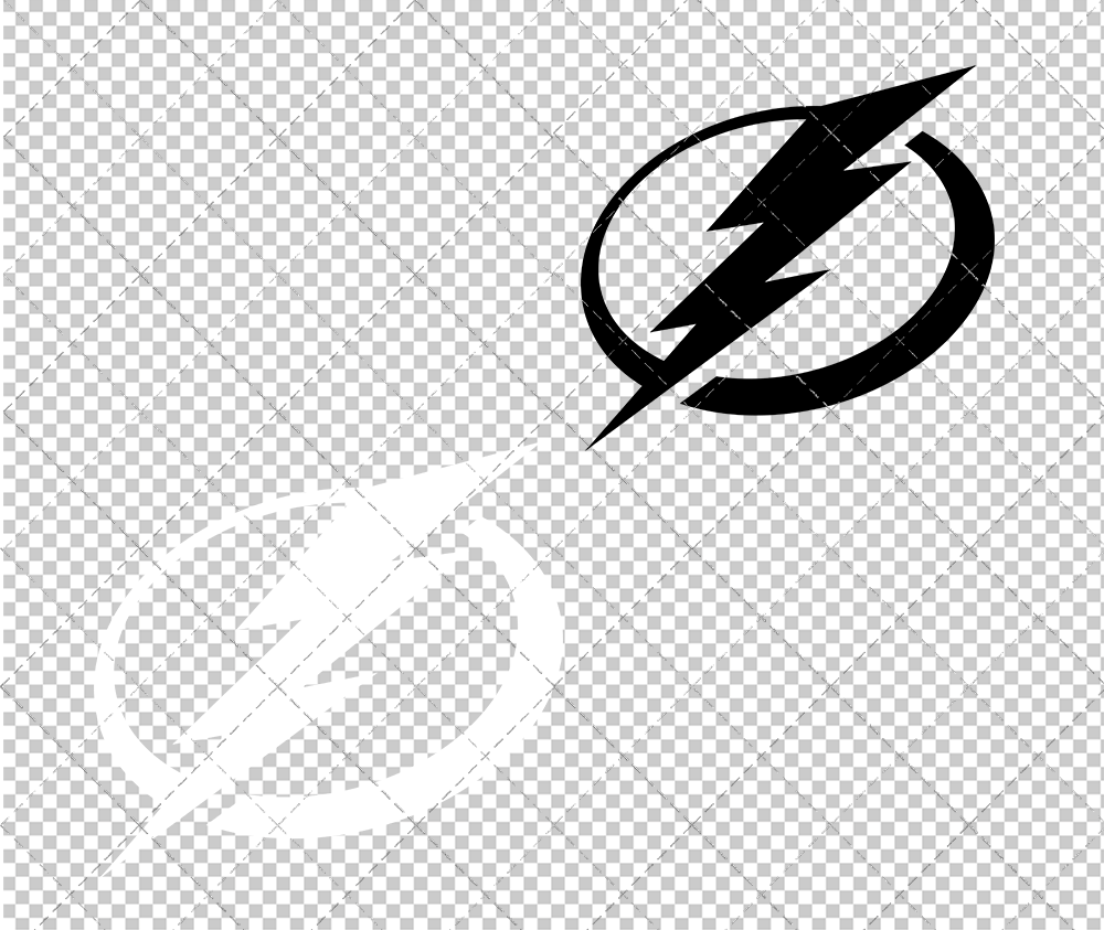 Tampa Bay Lightning Alternate 2011, Svg, Dxf, Eps, Png - SvgShopArt