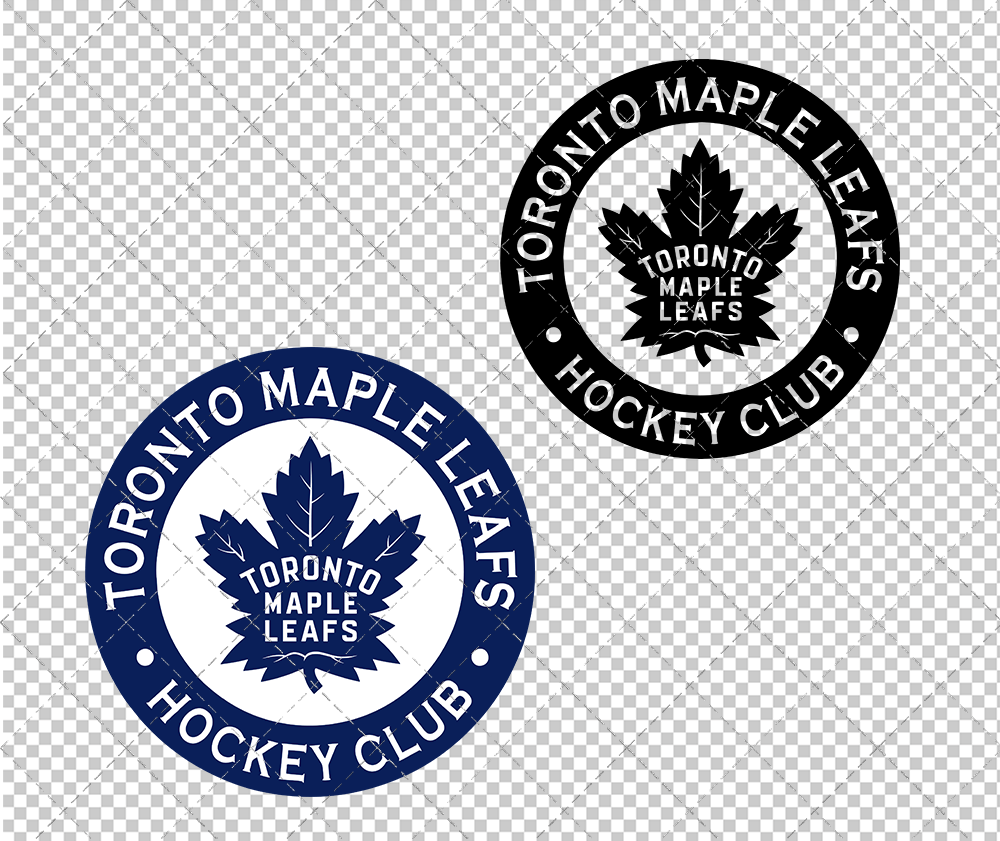 Toronto Maple Leafs Circle 2016 004, Svg, Dxf, Eps, Png - SvgShopArt