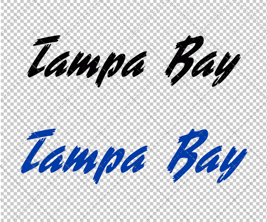 Tampa Bay Lightning Wordmark 1998, Svg, Dxf, Eps, Png - SvgShopArt