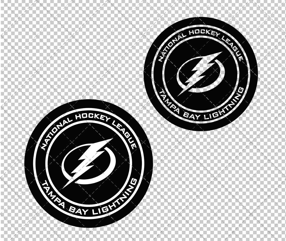 Tampa Bay Lightning Circle 2018 003, Svg, Dxf, Eps, Png - SvgShopArt