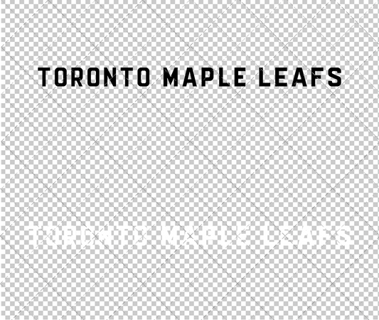 Toronto Maple Leafs Wordmark 2016 002, Svg, Dxf, Eps, Png - SvgShopArt