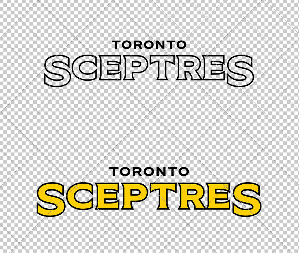 Toronto Sceptres Wordmark 2024, Svg, Dxf, Eps, Png