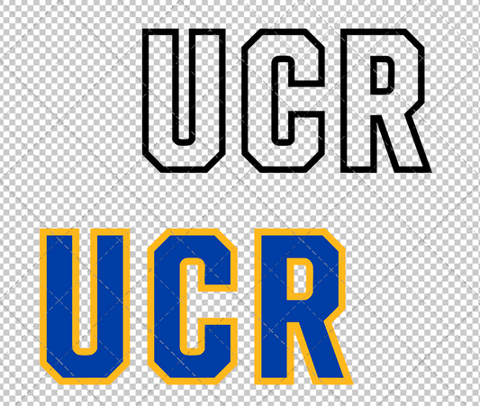UC Riverside Highlanders Alternate 2020 003, Svg, Dxf, Eps, Png - SvgShopArt
