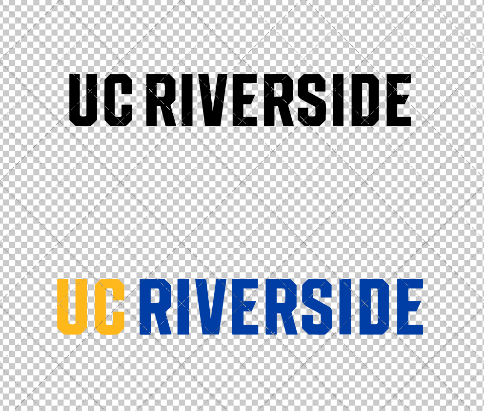 UC Riverside Highlanders Wordmark 2020 002, Svg, Dxf, Eps, Png - SvgShopArt
