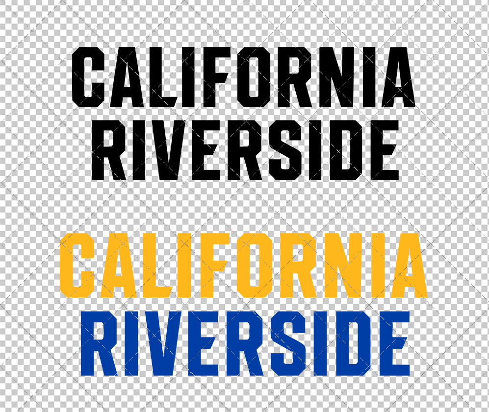 UC Riverside Highlanders Wordmark 2020, Svg, Dxf, Eps, Png - SvgShopArt