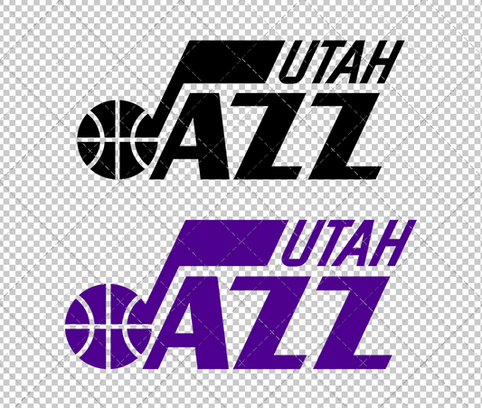 Utah Jazz 2025, Svg, Dxf, Eps, Png - SvgShopArt