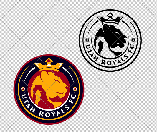 Utah Royals FC 2018 Svg, Dxf, Eps, Png