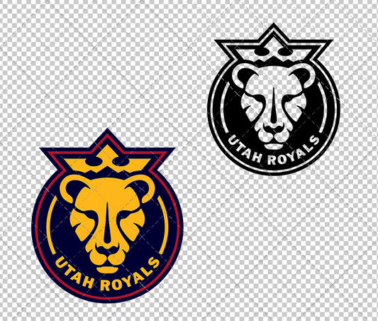 Utah Royals FC 2024, Svg, Dxf, Eps, Png