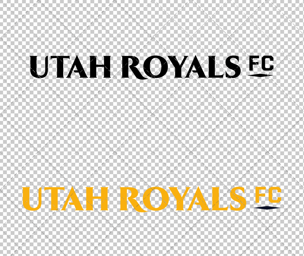 Utah Royals FC Wordmark 2024, Svg, Dxf, Eps, Png