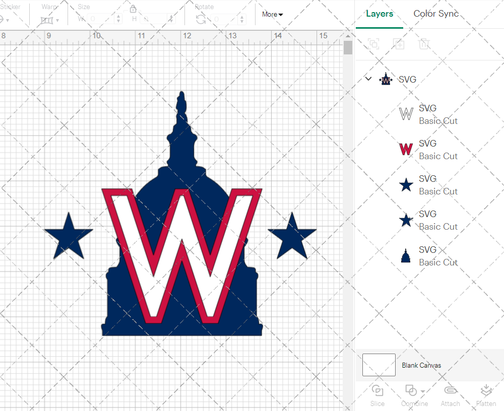 Washington Nationals Cap 2020, Svg, Dxf, Eps, Png