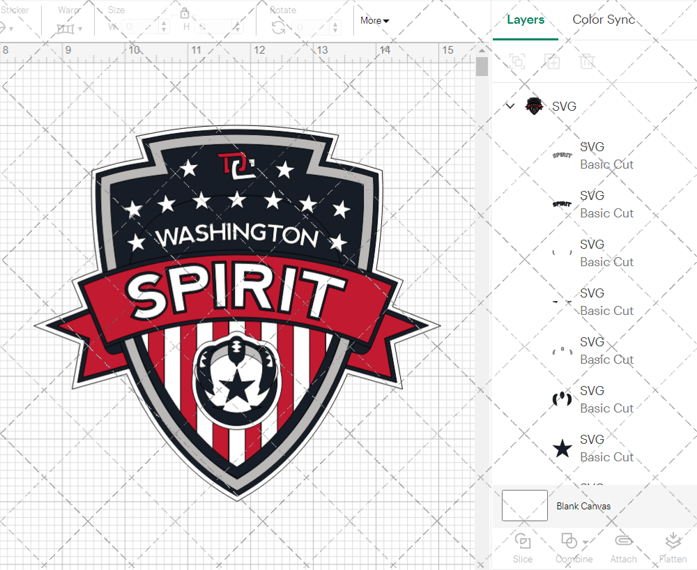 Washington Spirit 2013, Svg, Dxf, Eps, Png 002