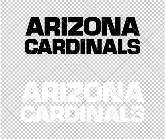 Arizona Cardinals Wordmark 1994 004, Svg, Dxf, Eps, Png - SvgShopArt