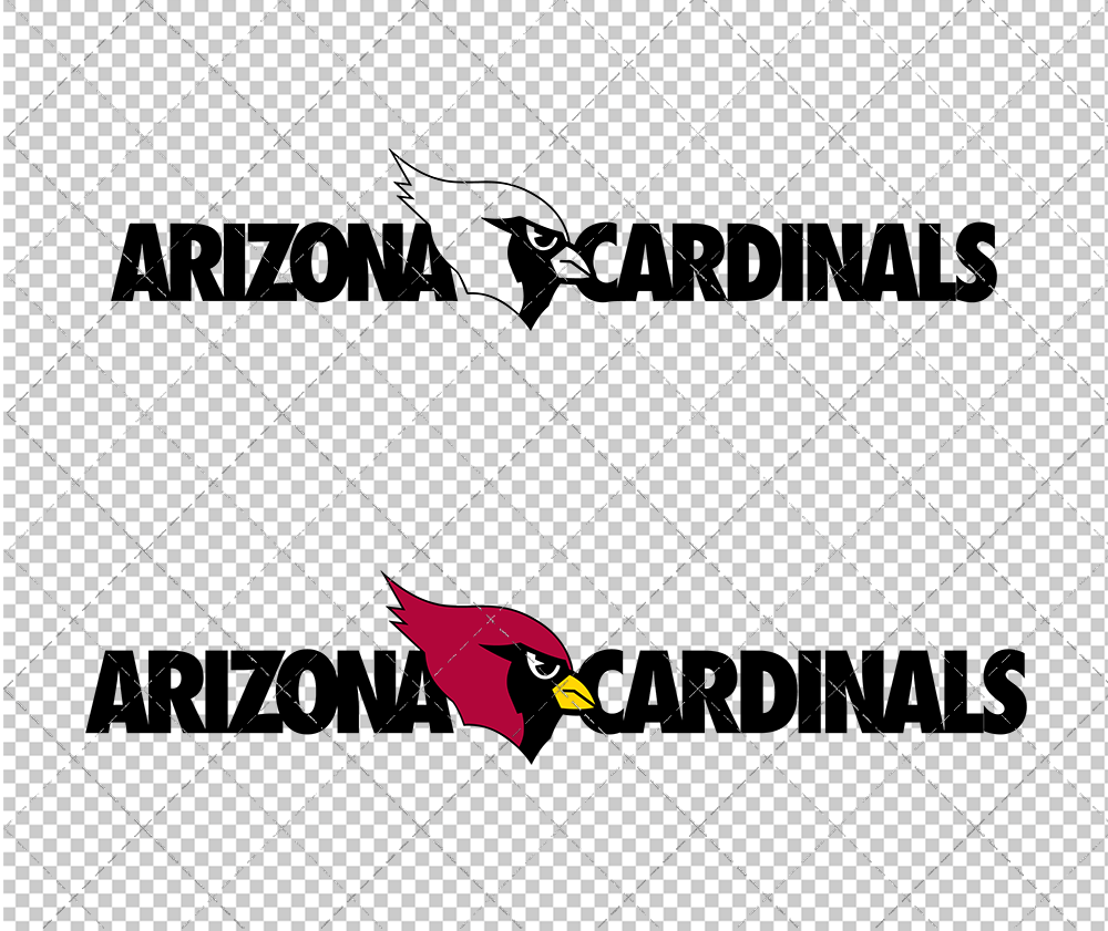 Arizona Cardinals Wordmark 1996 003, Svg, Dxf, Eps, Png - SvgShopArt