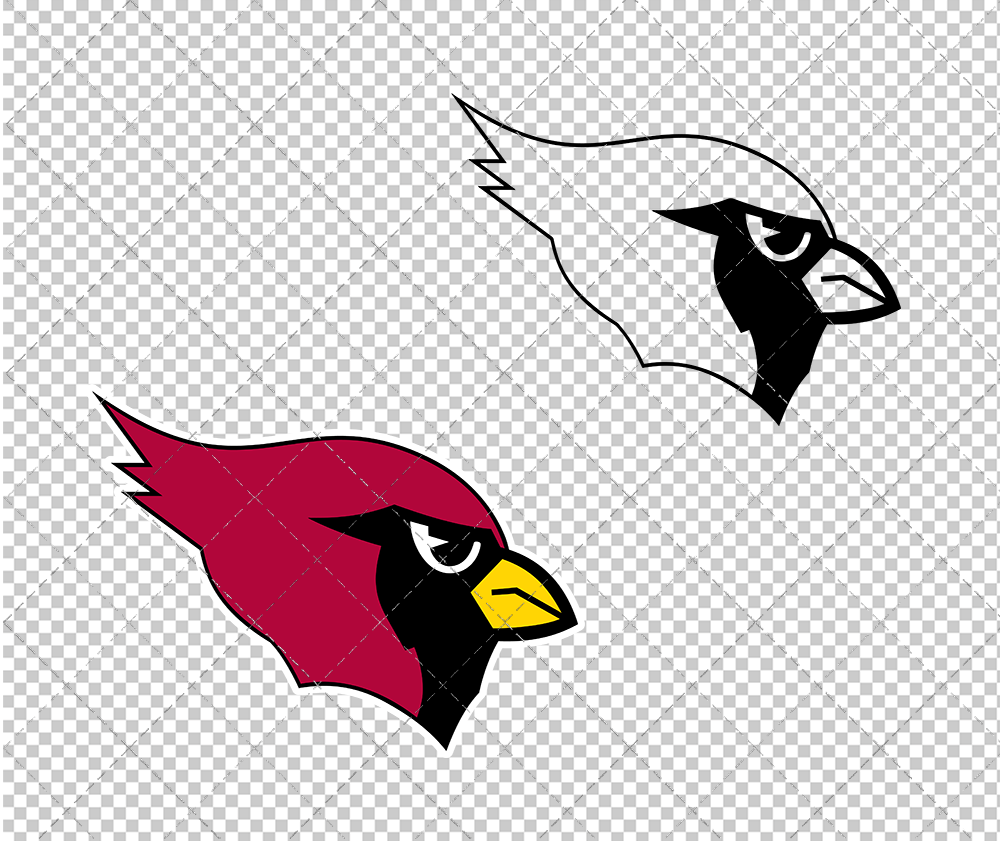 Arizona Cardinals Secondary 1994, Svg, Dxf, Eps, Png - SvgShopArt